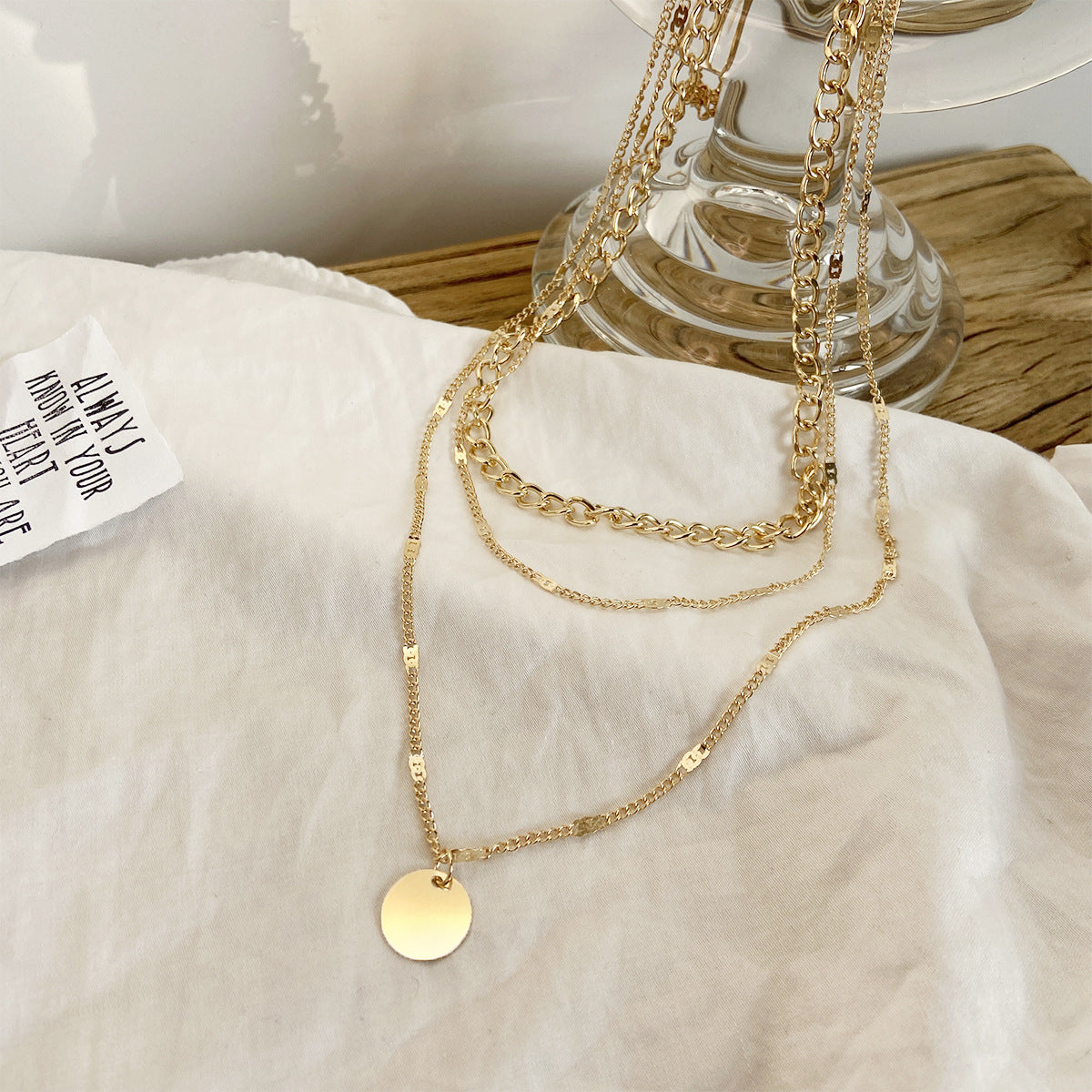 Clavicle Necklace Chains Personality Jewelry
