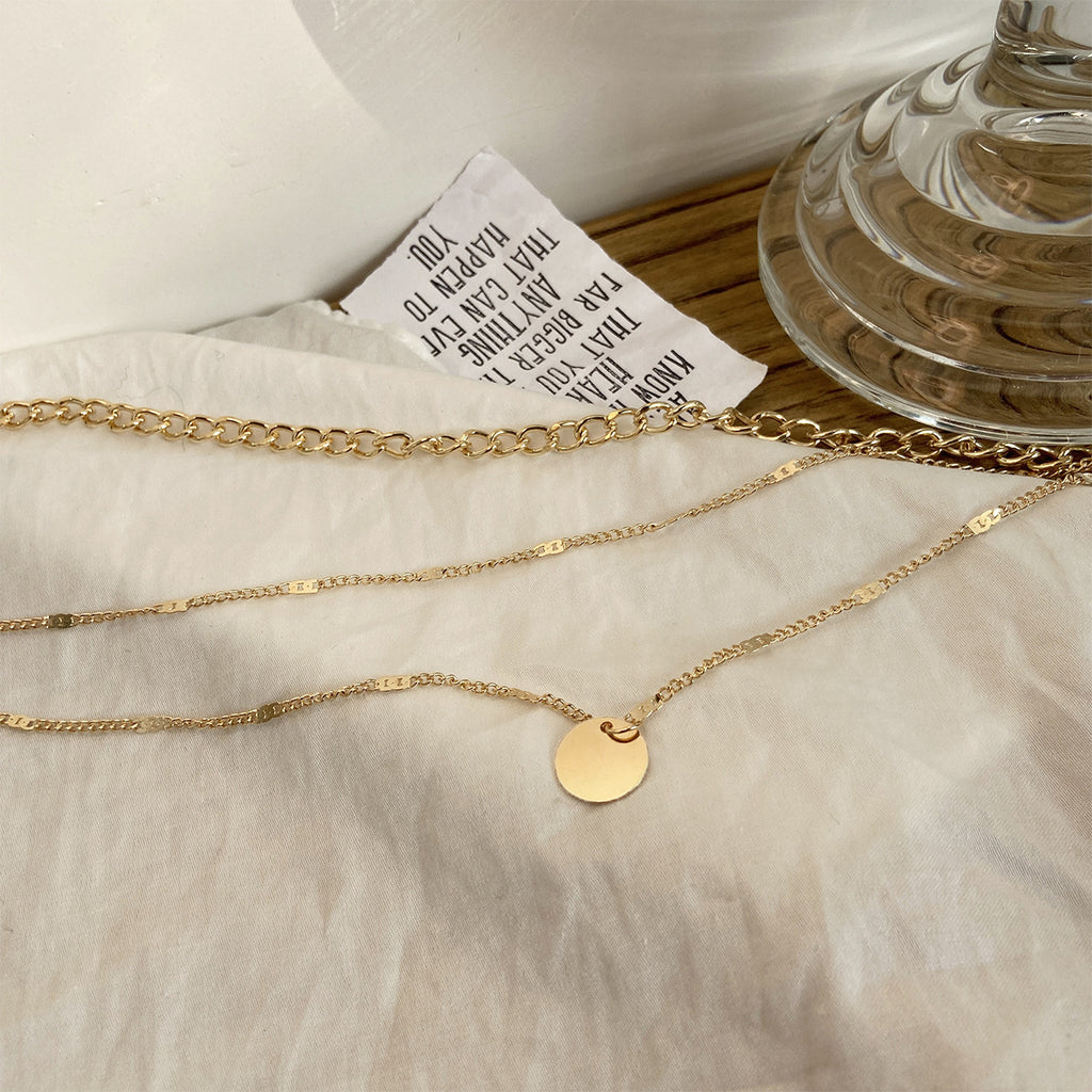 Clavicle Necklace Chains Personality Jewelry