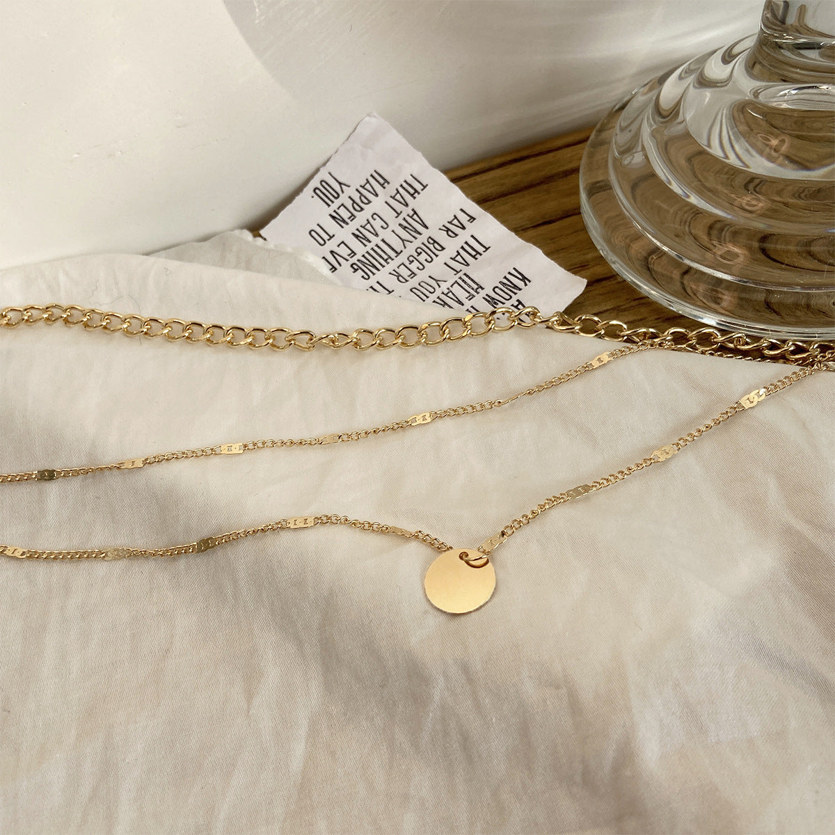 Clavicle Necklace Chains Personality Jewelry
