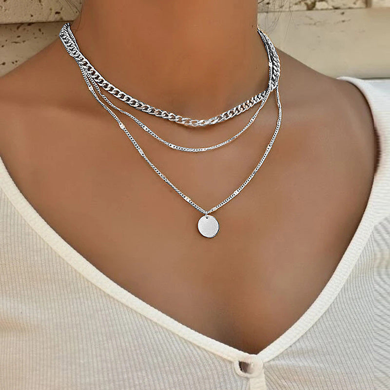 Clavicle Necklace Chains Personality Jewelry