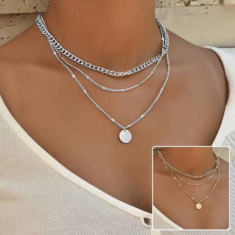 Clavicle Necklace Chains Personality Jewelry